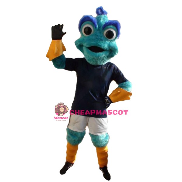 Sport Football Frog Mascot Costume