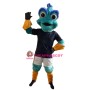 Sport Football Frog Mascot Costume