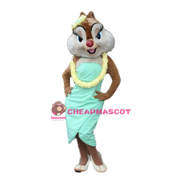 Clarice Chipmunk Mascot Costume