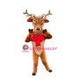 Friendly Realistic Deer Mascot Costume