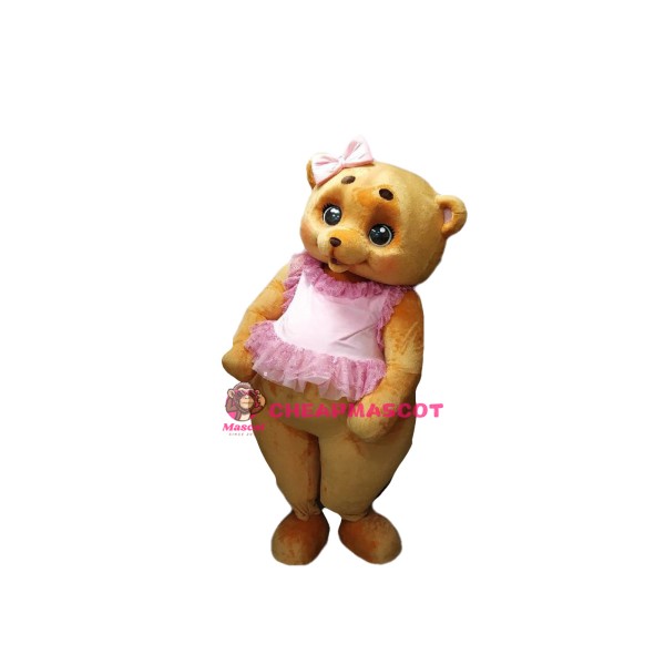Beautiful Teddy Bear Mascot Costume