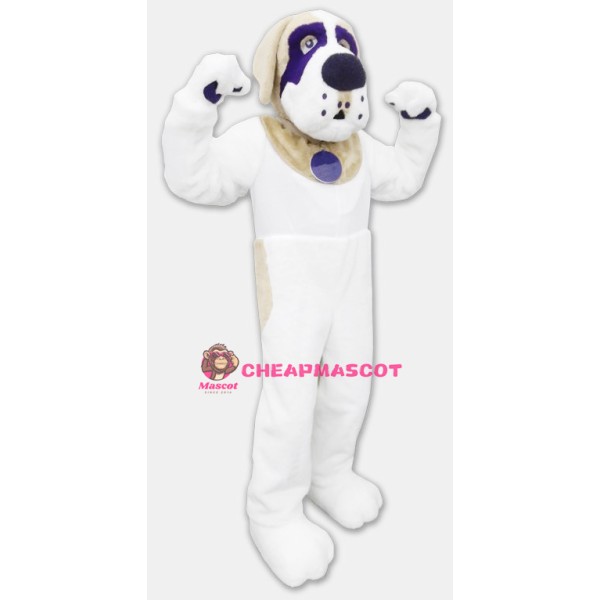 Lovely St. Bernard Dog Mascot Costume