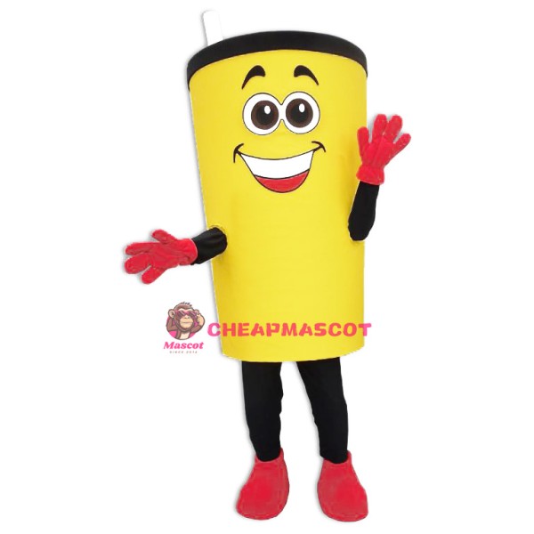 Happy Lightweight Cup Mascot Costume