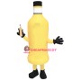 Orange Bottle Mascot Costume