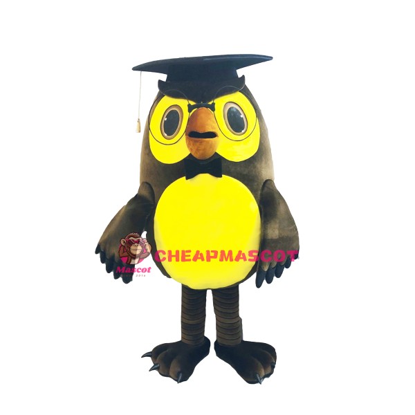College Erudite Owl Mascot Costume