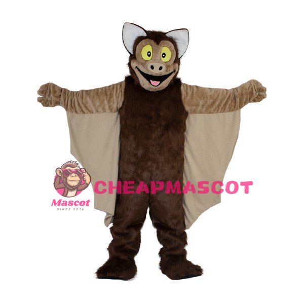 Friendly Bat Mascot Costume