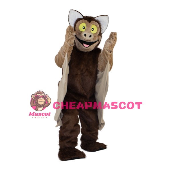 Friendly Bat Mascot Costume
