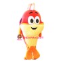 Super Cute Red Fish Mascot Costume