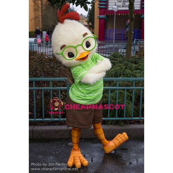 Super Cute White Chick Mascot Costume