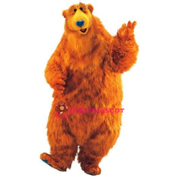 Super Cute Brown Bear Mascot Costume