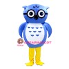 Super Lovely Blue Owl Mascot Costume