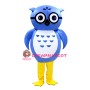 Super Lovely Blue Owl Mascot Costume