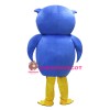 Super Lovely Blue Owl Mascot Costume