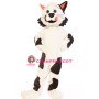 Super Lovely Black & White Cat Mascot Costume