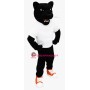 Power Fierce Black Panther Mascot Costume
