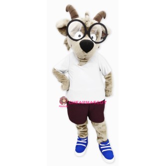 Cute Goat Mascot Costume