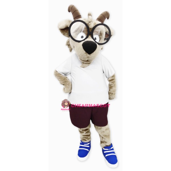 Cute Goat Mascot Costume