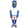 Sport Blue Hawk Mascot Costume
