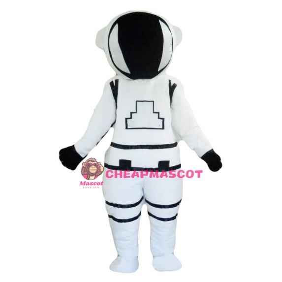 White Spaceman Mascot Costume