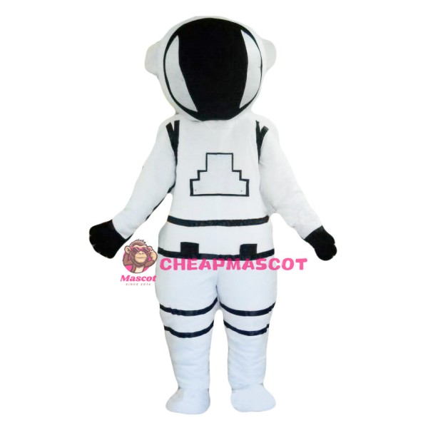 White Spaceman Mascot Costume
