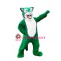 Green Tiger Mascot Costume