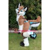 Dog Fox Wolf Girl Mascot Costume