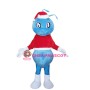 Christmas Blue Ant Mascot Costume
