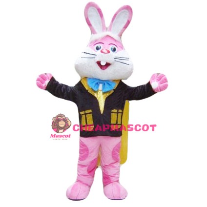 Animal Pink Rabbit Mascot Costume