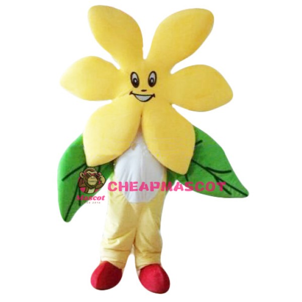 Flower Moving Mascot Costume