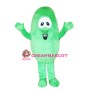 Happy Green Bean Mascot Costume