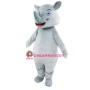 Happy Rhinoceros Mascot Costume