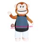 Lovely Brown Monkey Mascot Costume