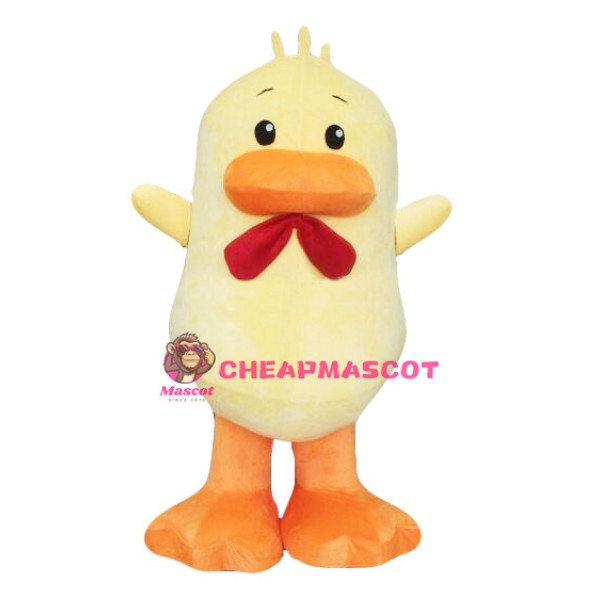 Super Cute Yellow Duck Mascot Costume