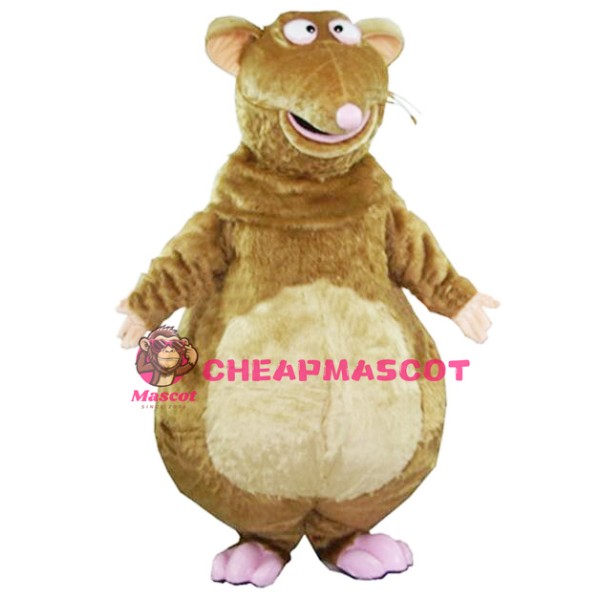 Funny Brown Mouse Mascot Costume