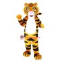 Realistic Wild Tiger Mascot Costume
