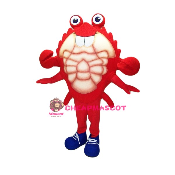 Realistic Crab Mascot Costume