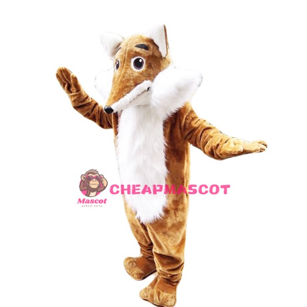 Plush Fox Mascot Costume