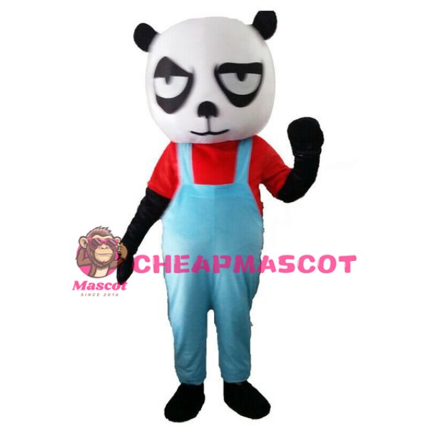 Fierce Panda Mascot Costume