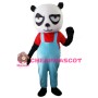 Fierce Panda Mascot Costume