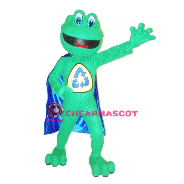 College Frog Mascot Costume