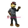 Friendly Police Bear Mascot Costume