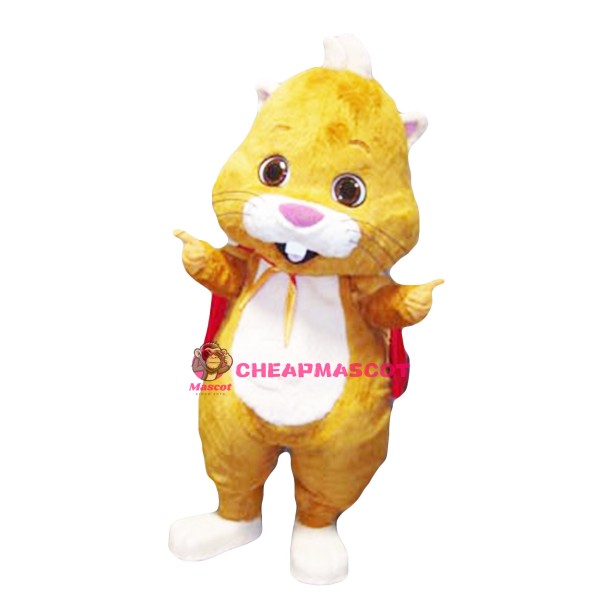 Lovely Yellow Mouse Mascot Costume