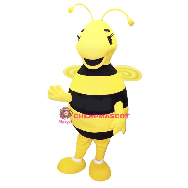 Cute Female Bee Mascot Costume