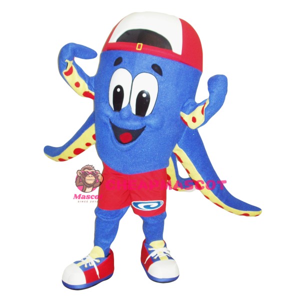 Superb Octopus Mascot Costume