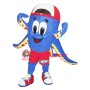 Superb Octopus Mascot Costume