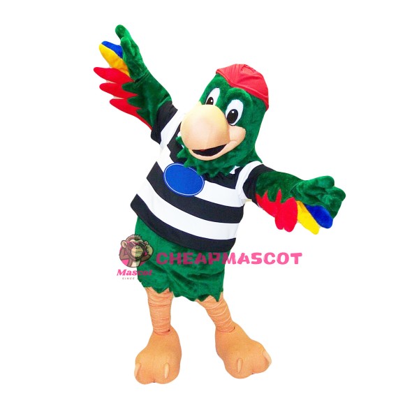 Superb Parrot Mascot Costume