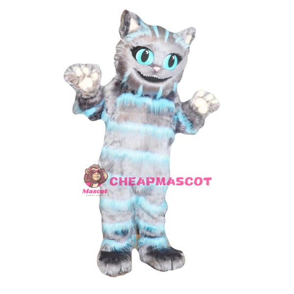 Superb Cheshire Cat Mascot Costume