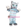 Superb Cheshire Cat Mascot Costume