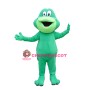 Superb Green Frog Mascot Costume