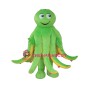 Superb Green Octopus Mascot Costume